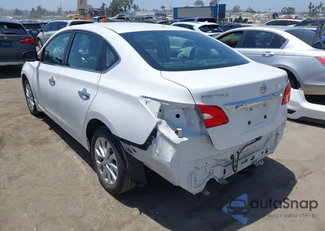 2018 Nissan Sentra Sv from USA, damaged, VIN 3N1AB7AP6JL623794